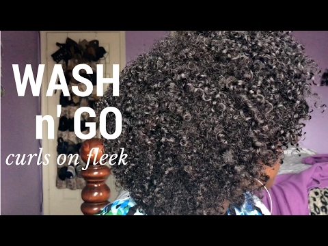 The Best Wash and Go Method for Kinky Natural Hair using Eco Styler Gel