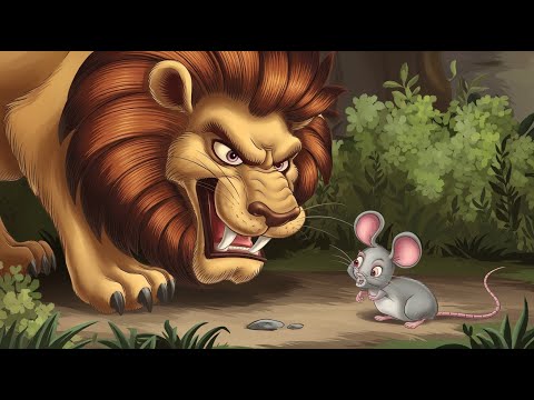 The Lion and the Mouse | Bedtime Stories for Kids in English | Storytime