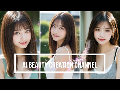 [Ai] ART　縦型、魅惑のスマイル、キュートで心を掴む美女　Enchanting smile, cute and captivating beauty