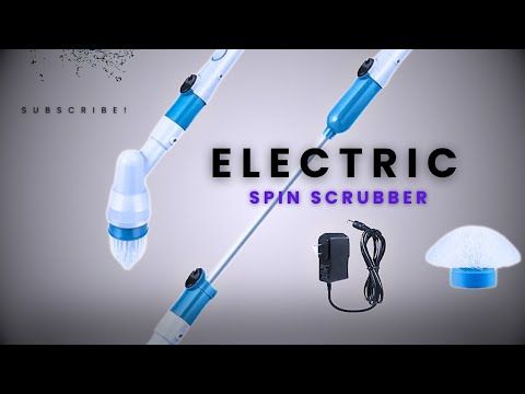 LET'S UNBOX THIS ELECTRIC SPIN SCRUBBER | #cosyhomes