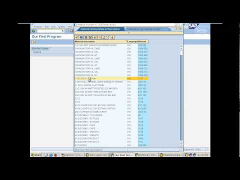 Creating our first report program in SAP - Day 4