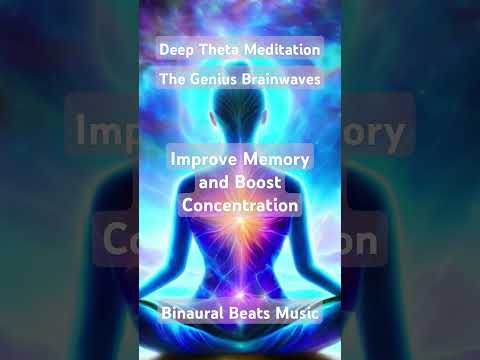 Deep Theta Meditation - The Genius Brainwave #thetawaves #binauralbeats #meditationmusic