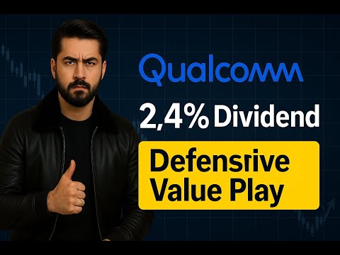 Qualcomm stock is a defensive value play in my portfolio that pays me 2.4% in dividends
