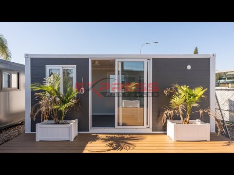 6m Portable Cabin - Mini Kitchenette & Bathroom