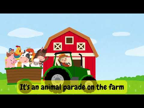 Moo, Baa, Cluck: The Farm Friends song 🎼🐮🐷🐥| Farm Animal Sounds