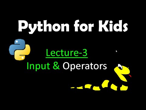 python for kids Lecture 3