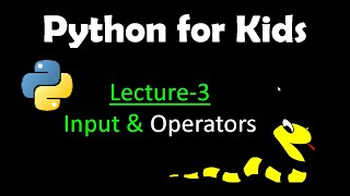 python for kids Lecture 3