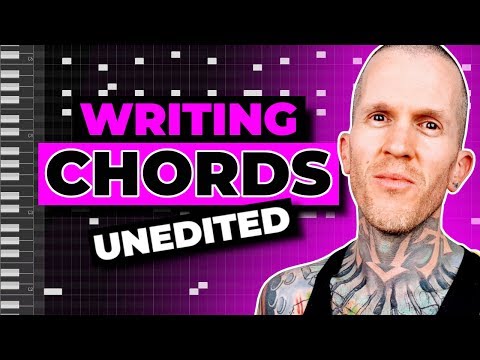 Writing a Chord Progression for a Melody - The Unedited Process