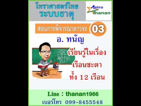 #27 สอนการพิจารณาดาวจร 03