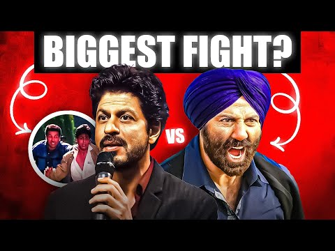 Shahrukh Khan VS Sunny Deol - Top 5 Fights Of Bollywood - Cinemastic