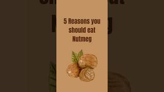 Reasons you should eat Nutmeg 🌰 #cooking #nutrition #spices #food #healthyfood #health #foryou #fyp