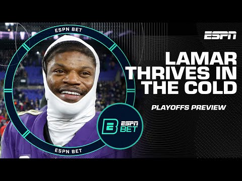 Ravens UP as Lamar Jackson THRIVES in the cold 🥶 + Mahomes & Kelce: DIFFERENT BREED? | ESPN BET Live