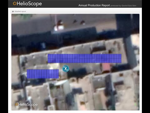 Solar Power Project Design by Using HelioScope Software (Basic Idea)