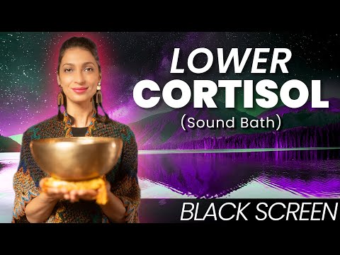 Lower Your Cortisol | Healing Frequencies | Sound Bath Meditation | Nervous System Reset