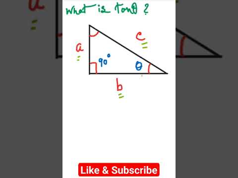 Tan Theta Formula || Trigonometry #viral #viral #mathematics #math #shorts
