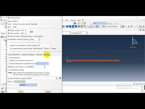 Abaqus simulation of crack propagation with VCCT method