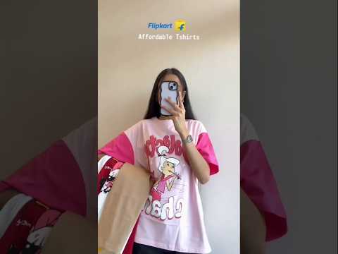 Flipkart affordable tshirt 👕 |  #flipkart #flipkarthaul #shorts #youtubeshorts #2025 #the_mgfashion