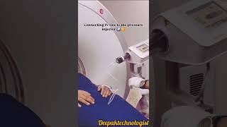 Connective iv line to the pressure injector#highlights#trending#ytshorts#vireo#yt#doctor#labtest