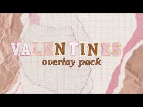 FREE Valentine’s Overlay Editing Pack (no credits needed!)