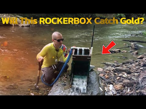 🔥 I Found Gold at Thermal City NC Using My DIY RockerBox! Full Cleanup + 3-Week Gold Reveal!