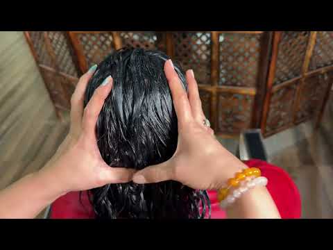 Head massage #haircare
