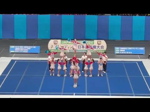 JAPAN CUP 2024 Div.1中学の部　準優勝【堺チアリーディングクラブ】