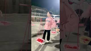 Xiao Baoyi #Chaoshan folk culture #Chaoshan beauty #carrying flower basket #picking flower basket...