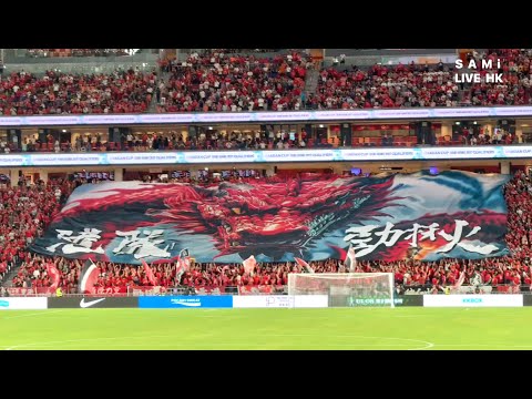 撐港隊  LIVE  |  香港足球代表隊首次在啟德以國際賽主場身份對印度  啟德主場館外實況  五萬人迫爆主場館打破本港足球賽事入座紀錄   |  啟德體育園   |  SAMi LIVE HK