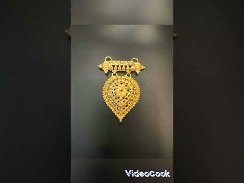 fancy pendant designs #gold #design #short
