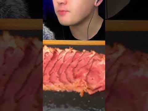 ASMR "Roast beef, fresh spring rolls" | Mukbang, Eating Sounds, Chewing sounds