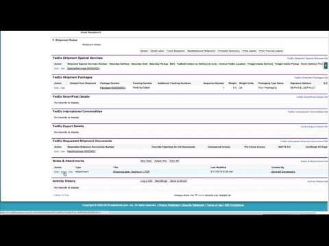 AccountingSeed and Zenkraft Shipping Integration