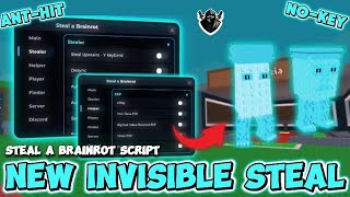*NEW* 🔥Steal A Brainrot Script *NO KEY* -Fly/inv Steal/ Auto Fish & Pastebin Link - Rebirth 16 💫