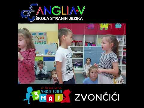 Anglia u vrtiću Čika Jova Zmaj grupa Zvončići