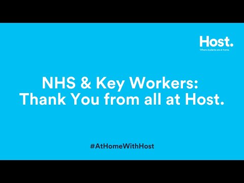 Host | NHS & Key Workers: Thank You from all at Host.