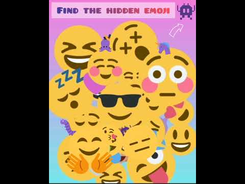 find the hidden emoji 🤖 in 5 Seconds 🔥#findtheodd#challenge#shorts