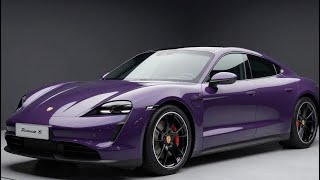 2026 Porsche Taycan Turbo GT Purple Review | Interior, Exterior, Performance, Safety & Price