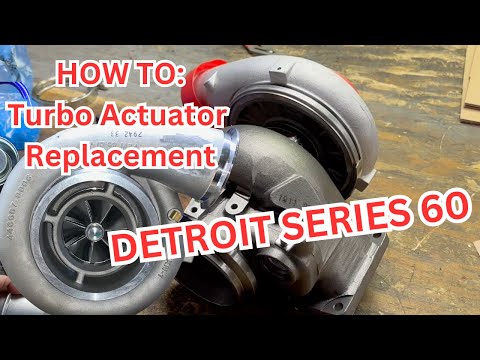 Turbo Actuator Replacement | Detroit Series 60 Garrett GT42