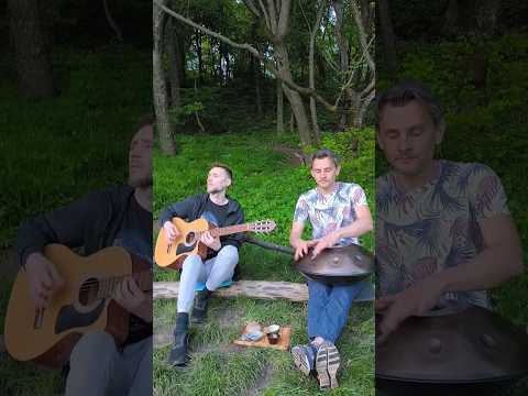 Relaxing Guitar and handpan music improvisation. #handpan #guitar #relaxation #music  @demeliora