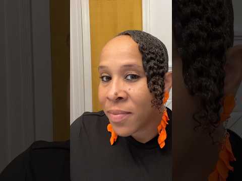 Natural Bun 4 products. #protectivestyles #naturalhair #sleek #quickstyle #natural #heysis #fyp #for