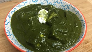 PALAK PANER RECIPE - HOW TO MAKE EASY PALAK PANER - SPINACH AND COTTAGE CHEESE