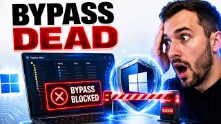 Microsoft Is Killing Windows Bypasses — Registry Tricks Are Dying