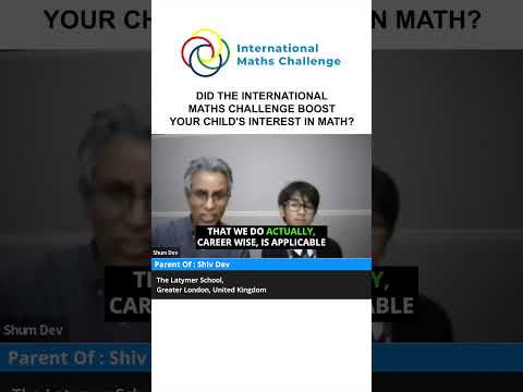 Build Interest in Maths | International Maths Challenge | Parent Feedback | Maths Olympiad