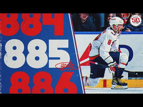 Alex Ovechkin's 885th Career Goal