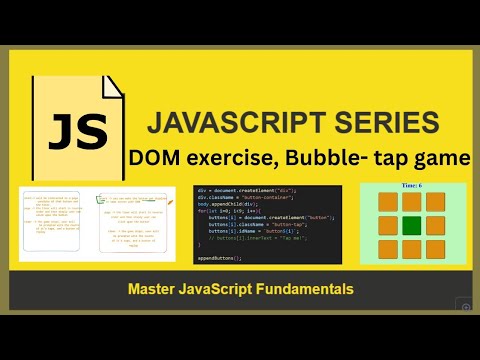 DOM exercise | Button-Tap game | JS Tutorial