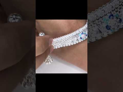 Bridal payal design in silver #shorts#viral#jewellerydesign #jewellery #gold #payal #trending #viral