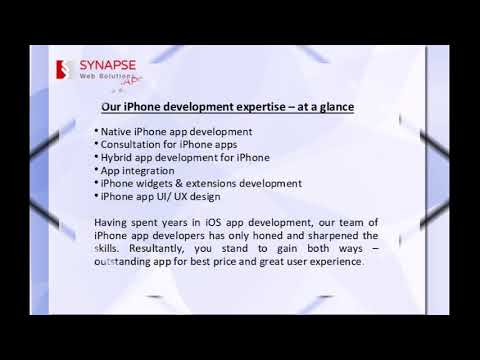 SynapseWebSolutions iPhone App Development Company