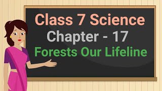 Class 7 Science Chapter 17 'Forests Our Lifeline' (full chapter) cbse ncert