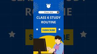 👉 Class 6 Study Routine 📚 | Daily Timetable for Students #StudyRoutine #DailyRoutine #studenttips