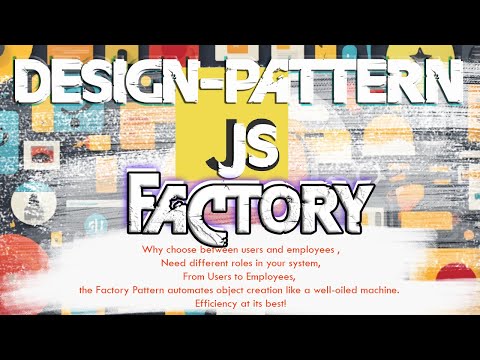 Factory Pattern in JavaScript | Design Patterns Explained with Code Example | skntmax
