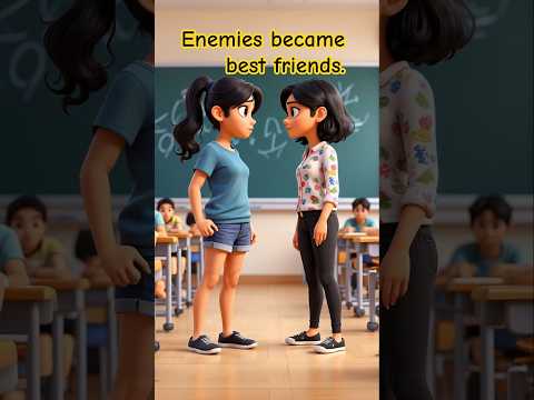 Enemies became best friends.#wisdomofstories #shorts #shortfeed#bestfriend #motivational #friendship